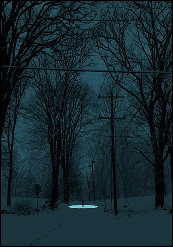 Quiet snow filled the air - Dan Mccarthy