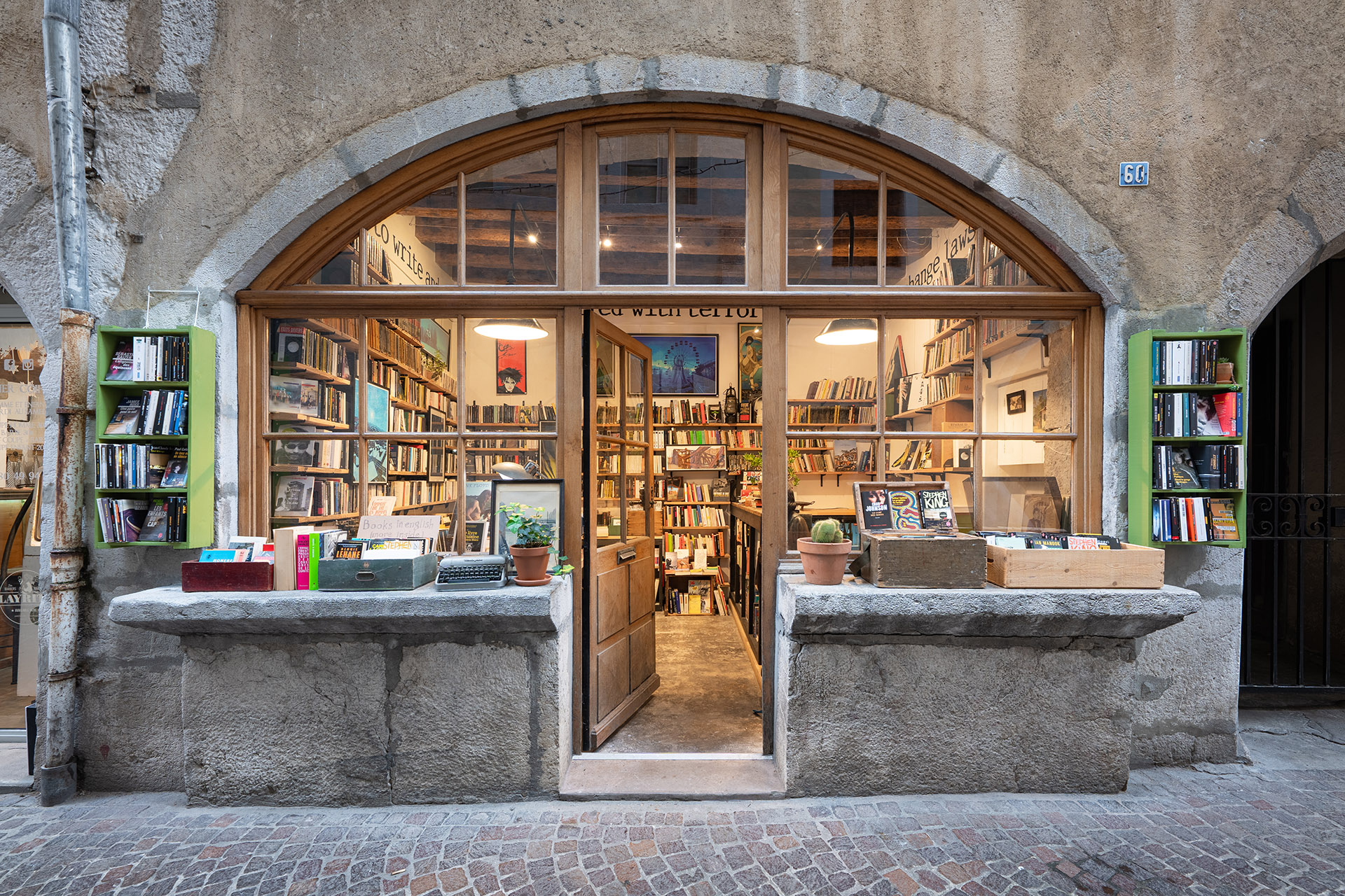librairie Le Panier à Salade - devanture